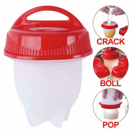 Set of 6 Silicone Egg Boiling Bags